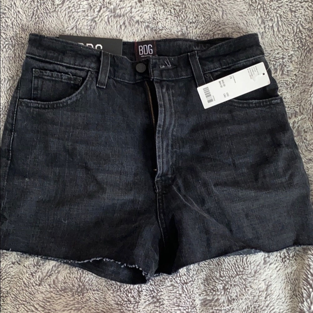 Urban Outfitters Girlfriend High-Rise Denim Shorts